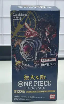 One Piece Card Game OP-03 Mighty Enemies Japanese Sealed Booster Pack - Image 3