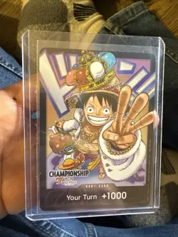 One Piece Luffy 2025 Championship World Final Don ENGLISH - Image 1