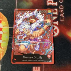 Monkey D. Luffy ST21-001 Leader Learn Together Deck Set One Piece CCG - Image 1