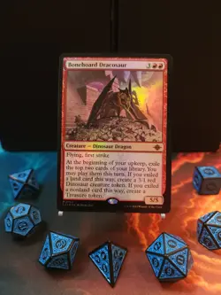 Bonehoard Dracosaur NM FOIL MTG! Lost Caverns Of Ixalan - Image 1
