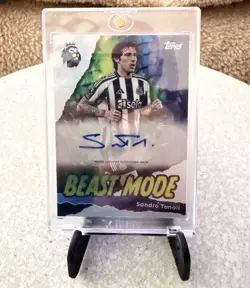 Topps 2025-26 Premier League Sandro Tonali Beast Mode Auto Bma-St Newcastle - Image 1