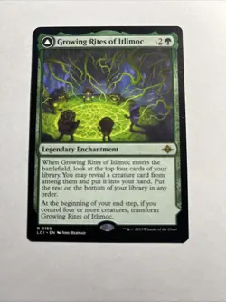 Growing Rites of Itlimoc - The Lost Caverns of Ixalan MTG Plus Bonus Rare!!! - Image 1