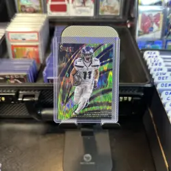 2025 Panini Select - Club Level Jaxon Smith-Njigba Neon Green Shock Prizm /699 - Image 1