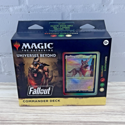 MTG Universes Beyond: Fallout: Scrappy Survivors Commander Deck NEW SEALED - Image 1