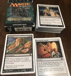 Magic The Gathering 8th edition Core Set All 5 Theme Decks Opened MTG OOP 8ed - Image 2