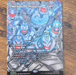 Magic: The Gathering Mechanized Production Mythic Foil Eng 0057 Marvel Superdrop - Image 1