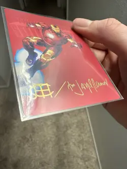 The Invincible Iron Man Art Card (Gold-Stamped Signature) [Marvel Super Heroes - Image 3