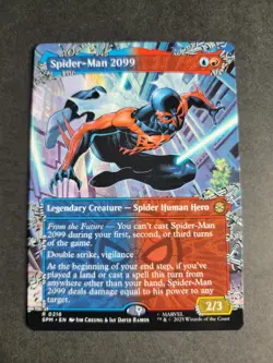 Spider-Man 2099 0216 (Borderless) Rare MTG Spider-Man - Image 1