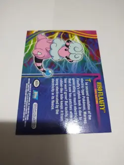 2001 Glossy Topps Pokemon Johto Series 1 Non Holo #180 Flaafy Rare - Image 2