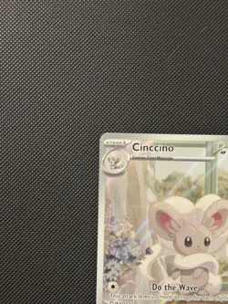 Cinccino Illustration Rare 153/086 Pokemon SV: Black Bolt - Image 2