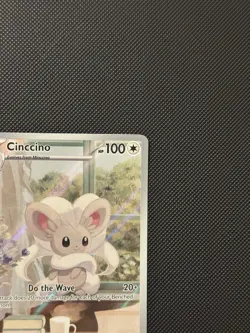 Cinccino Illustration Rare 153/086 Pokemon SV: Black Bolt - Image 4