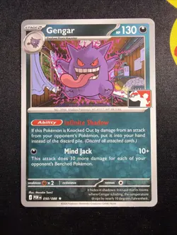 Pokemon TCG Gengar Prize Pack Series 9 Stamped - NonHolo - Perfect Order - Image 1