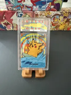 Pokemon Pikachu Topps Series 2 #8 2000 Ace 9 Low Pop - Image 1