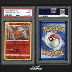 Charizard 010/078 Reverse Foil - PSA 10 (Pokemon Go) - Image 1