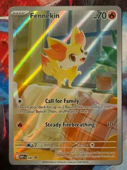 Fennekin 080 Promo - Mega Evolution - Chaos Rising ETB Promo - Pokemon - NM - Image 1