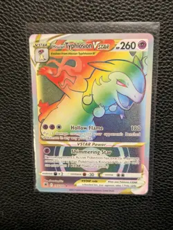 Pokemon Hisuian Typhlosion VSTAR Secret Rare Holo Astral Radiance 193/189 - Image 1