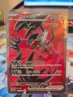 Yveltal ex 105/088 Ultra Rare Perfect Order Pokemon Holo - Image 1