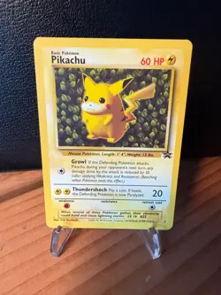 Pokemon Ivy Pikachu #1 Black Star League Promo 1999 WOTC LP - Image 1
