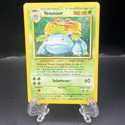 Pokemon TCG Venusaur Base Set Edition - Image 1
