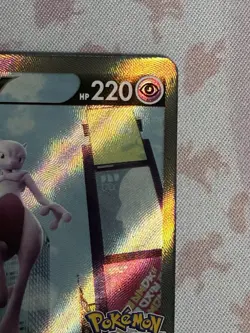 Pokemon Go Mewtwo v Full Art Holo Ultra Rare Card 072/078 Pokemon TCG - Image 3