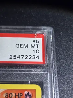 Pokemon Flareon EX Sandstorm Holo Rare 5/100 PSA 10 Gem Mint - Image 5