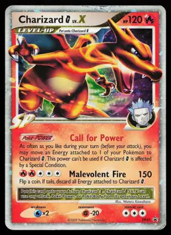 Charizard G LV.X DP45 Holo Diamond and Pearl Promo Pokemon Card - Image 1