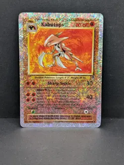 Kabutops 27/110 Legendary Collection Reverse Holo Rare Pokemon TCG fireworks MP - Image 1