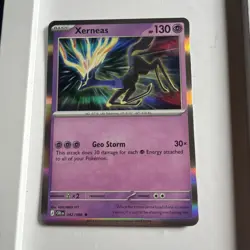 042/086 Xerneas : Rare Holo Card : Chaos Rising : Pokemon TCG - Image 1