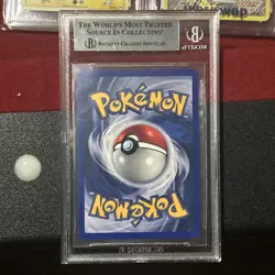 1999 POKEMON BASE SET SHADOWLESS#12 NINETALES-HOLO BGS 9 PERFECT CENTERING!!! - Image 2