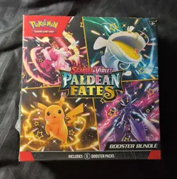 Pokemon Scarlet & Violet Paldean Fates Booster Bundle Factory Sealed (READ) - Image 1