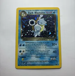 Dark Blastoise 3/82 *NM/LP* Team Rocket 1999 English Holo Rare Pokemon TCG - Image 1
