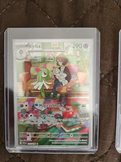 Gardevoir EX Kirlia Ralts Special illustration Rare LP SV Pokemon English - Image 3
