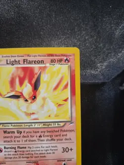 Pokemon 1st Edition Light Flareon 46/105 Neo Destiny Regular - Image 5