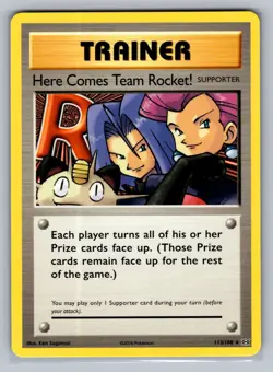 Here Comes Team Rocket! XY - Evolutions #113/108 Secret Rare Pokemon Card - Image 1