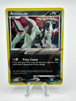 Pokemon Card Arceus AR1 Holo Rare Darkness TCG - Image 1