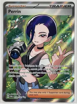 Perrin 209/167- Ultra Rare Pokemon SV06: Twilight Masquerade NM - Image 1