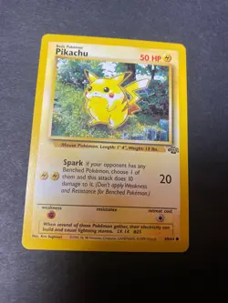 Pikachu 60/64 Jungle Regular Pokemon TCG - Image 1