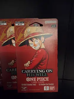 (x5) One Piece TCG: Carrying On His Will Sleeved Booster Pack Lot OP-13 ENGLISH - Image 2
