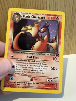Dark Charizard - 4/82 - *Holo Rare* - Team Rocket - Pokemon Card - LP - Image 3