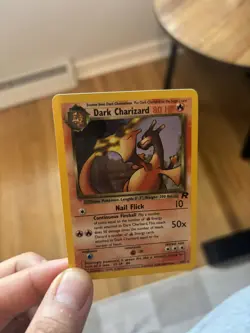 1999 Pokemon Dark Charizard 4/82 Team Rocket HOLO Rare WOTC Vintage - Image 1