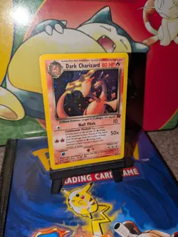 Dark Charizard 4/82 Team Rocket Rare Holo Pokemon Card WOTC 2000 - played - Image 1