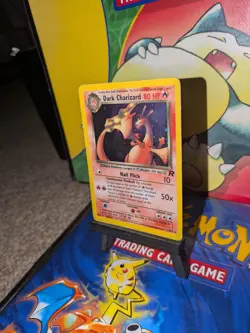 Dark Charizard 4/82 Team Rocket Rare Holo Pokemon Card WOTC 2000 - played - Image 2