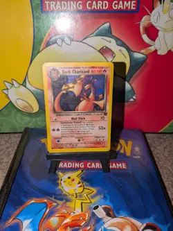 Dark Charizard 4/82 Team Rocket Rare Holo Pokemon Card WOTC 2000 - played - Image 3
