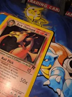 Dark Charizard 4/82 Team Rocket Rare Holo Pokemon Card WOTC 2000 - played - Image 5