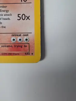 Pokemon TCG Dark Charizard 4/82 Rare Holo Team Rocket WOTC, Vintage - Image 4