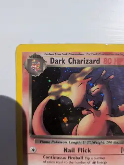 Pokemon TCG Dark Charizard 4/82 Rare Holo Team Rocket WOTC, Vintage - Image 2