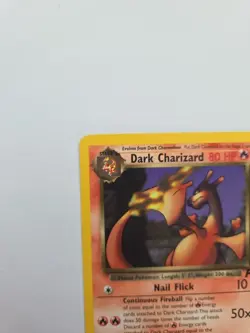 Pokemon TCG Dark Charizard 4/82 Rare None-Holo Team Rocket WOTC, Vintage - Image 3