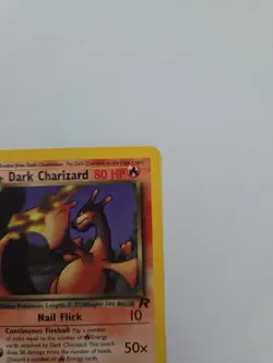 Pokemon TCG Dark Charizard 4/82 Rare None-Holo Team Rocket WOTC, Vintage - Image 4