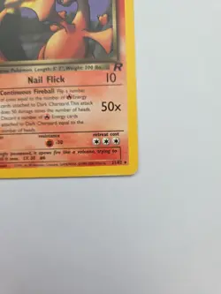 Pokemon TCG Dark Charizard 4/82 Rare None-Holo Team Rocket WOTC, Vintage - Image 5