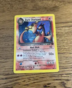 🔥Dark Charizard Holo 4/82 Team Rocket 2000 WOTC Rare Vintage Pokemon Card 🔥 - Image 1